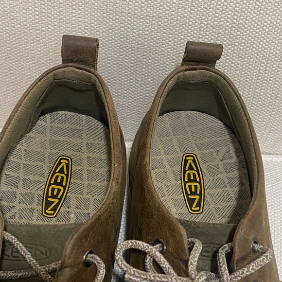 Keen womens 6 sneakers Lower East side sneakers brown/olive colorblock shoes - Picture 3 of 13